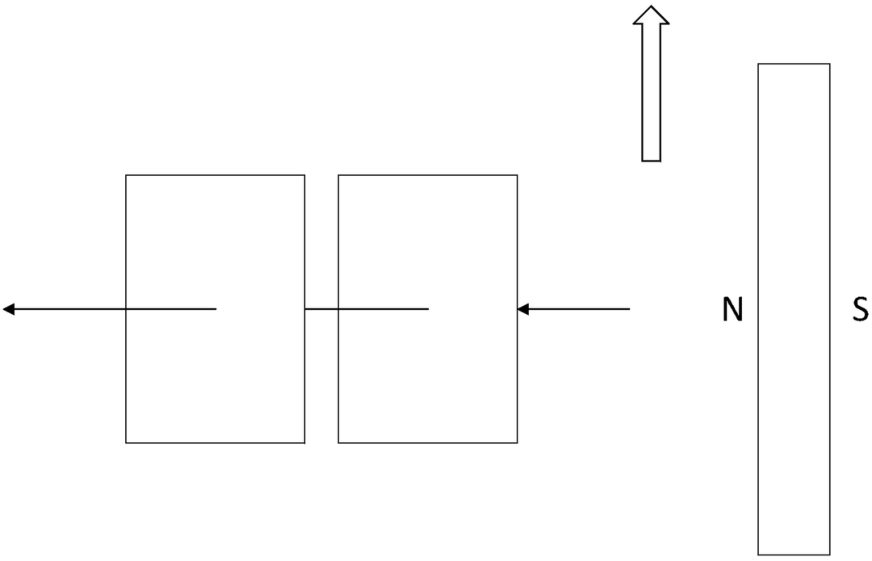 Alternating micro current generating device and alternating micro current generating shoe