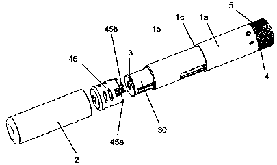 Device for automatic injection of drug doses