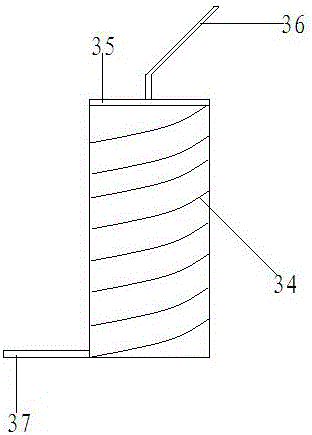 Enclosed smoke-absorbing automatic frying apparatus