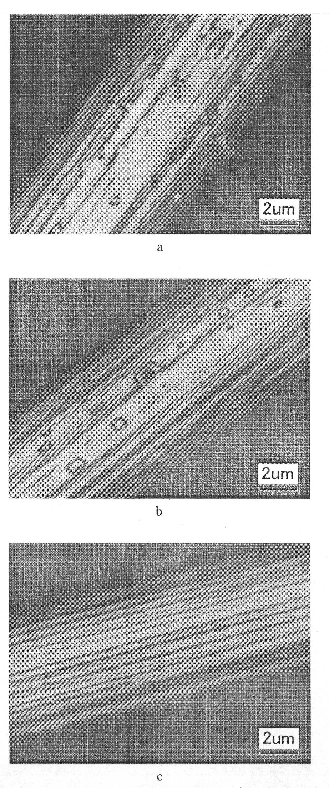 Method for modifying composite surface of carbon fiber