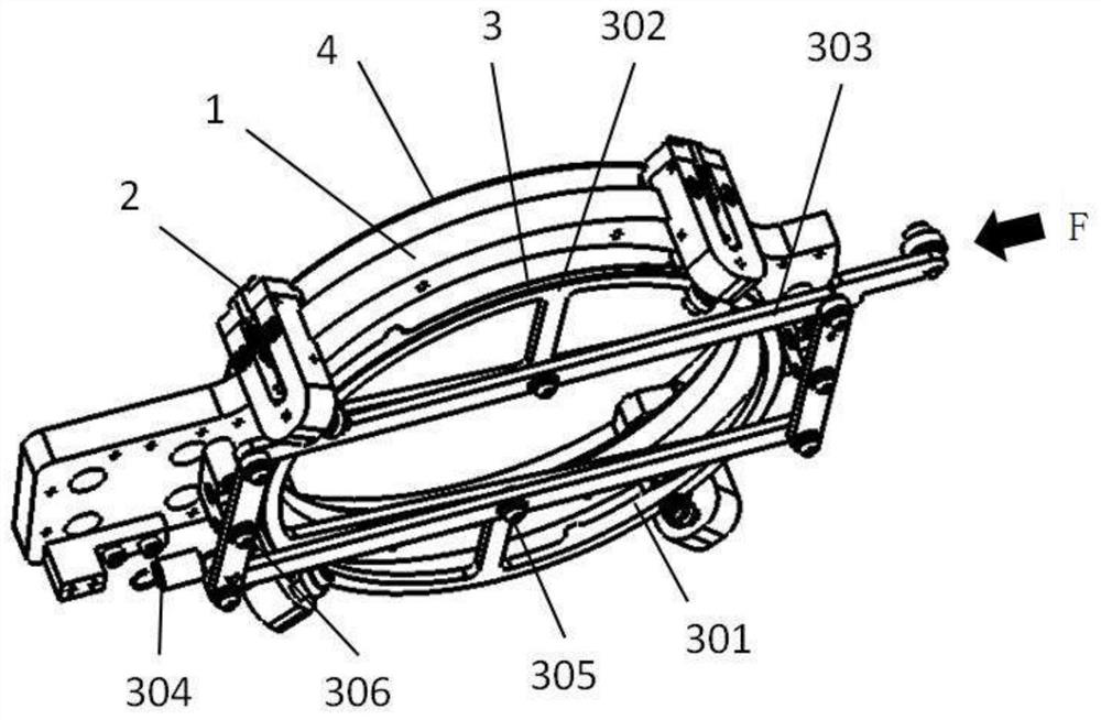 Wafer clamping device