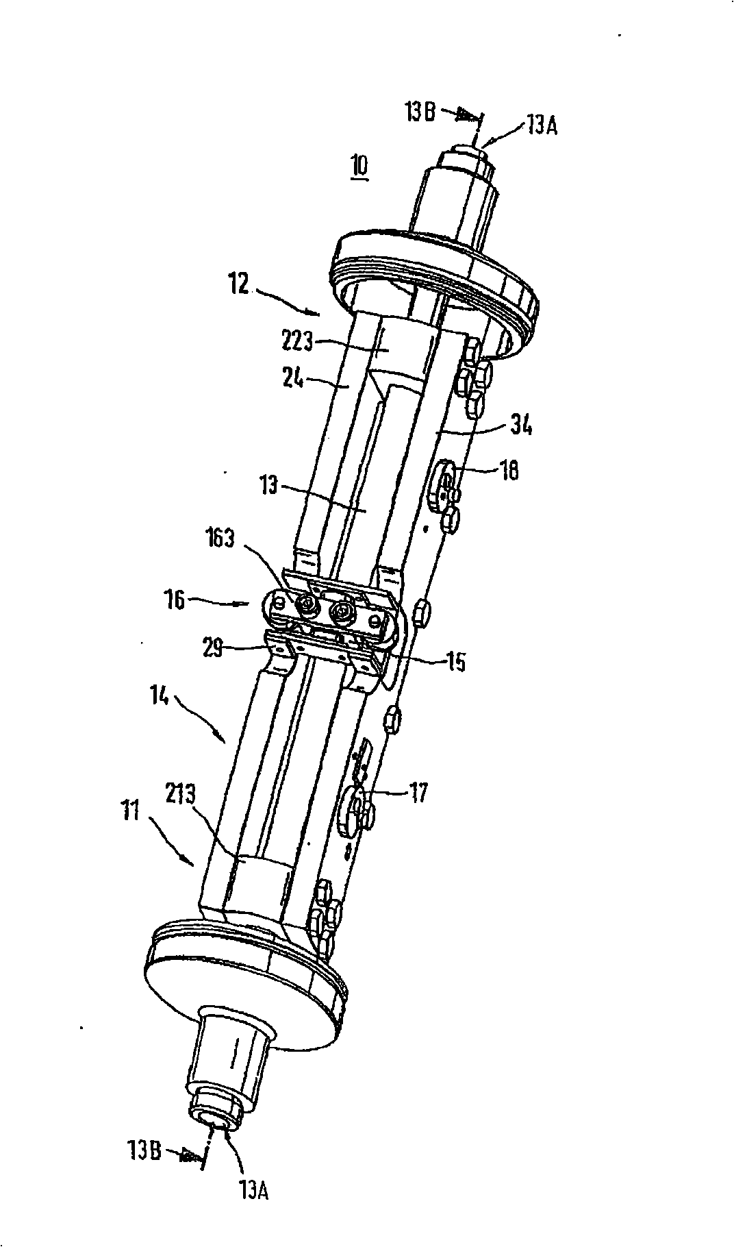 Field device electronics fed by an external electrical energy supply