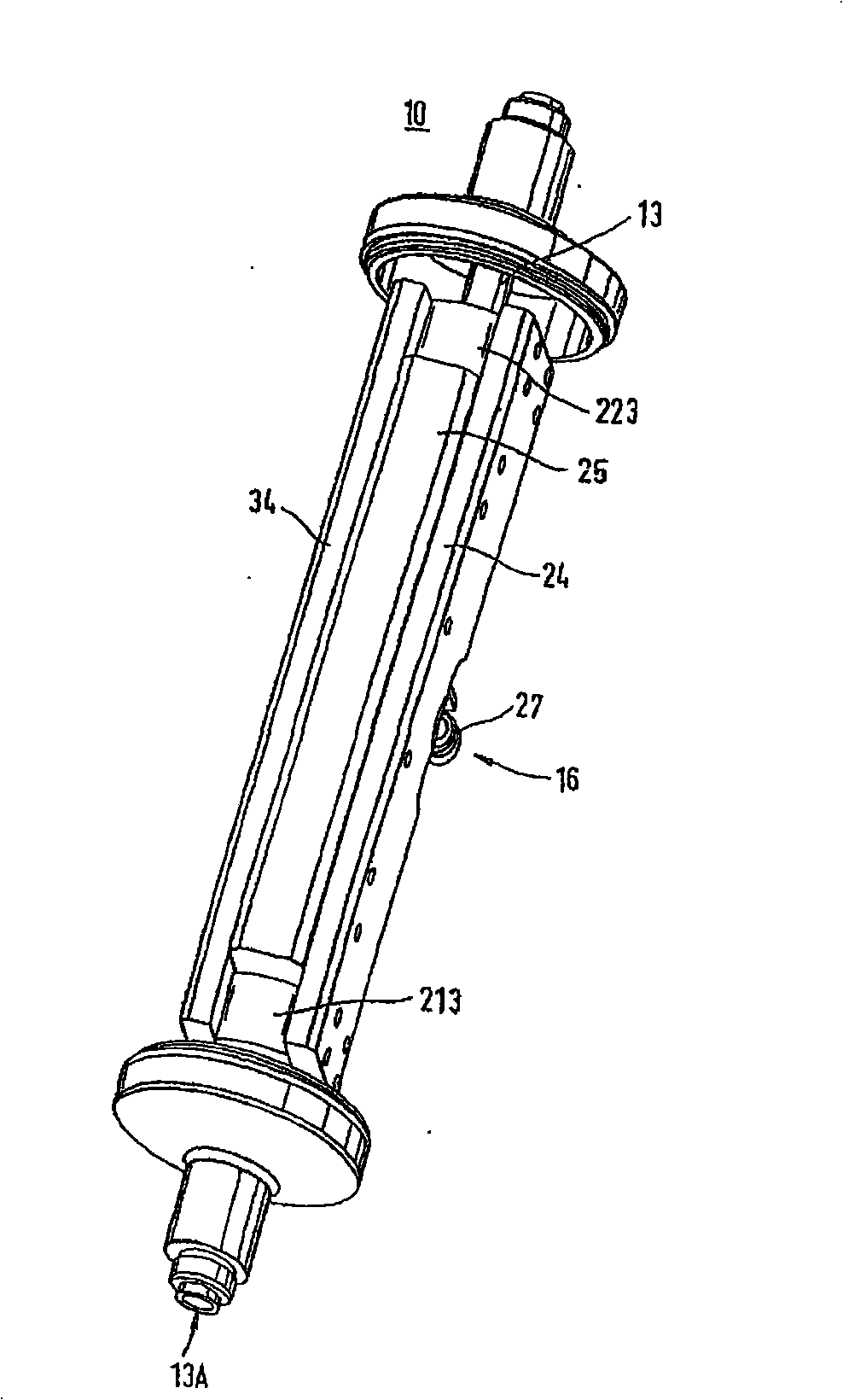 Field device electronics fed by an external electrical energy supply