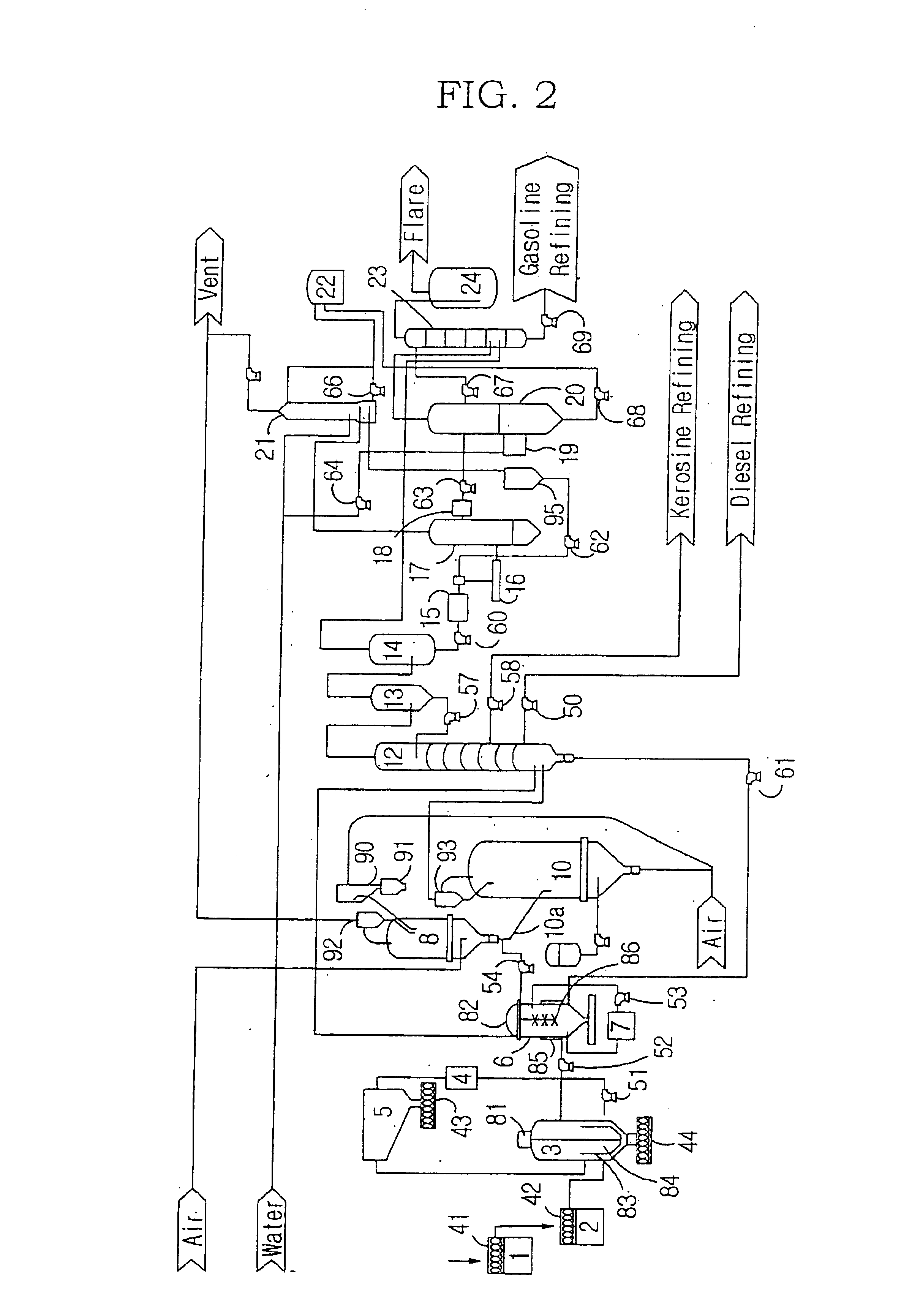 System for continuously preparing gasoline, kerosene and diesel oil from waste plastics