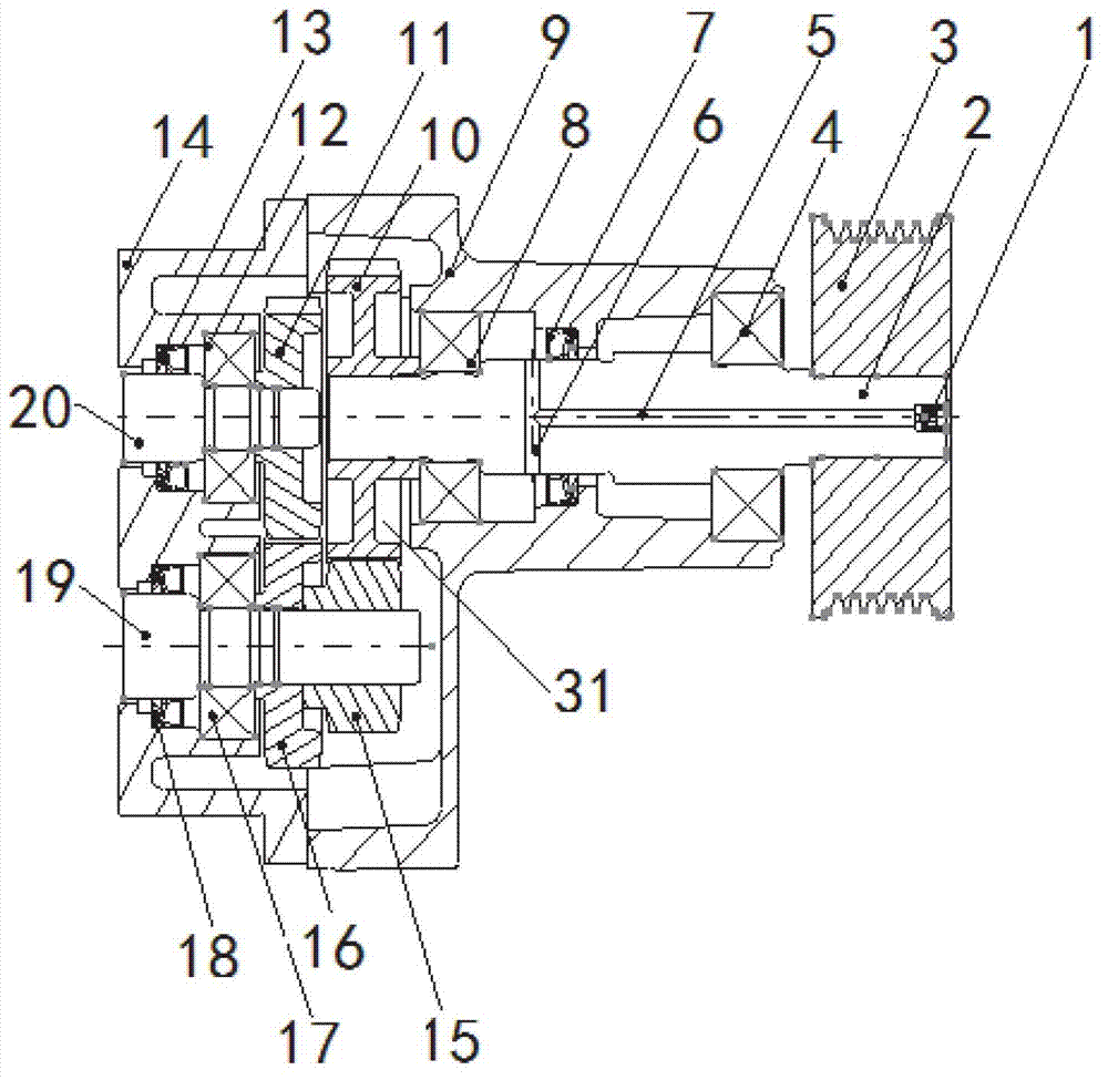 Mechanical supercharger structure with decompression function