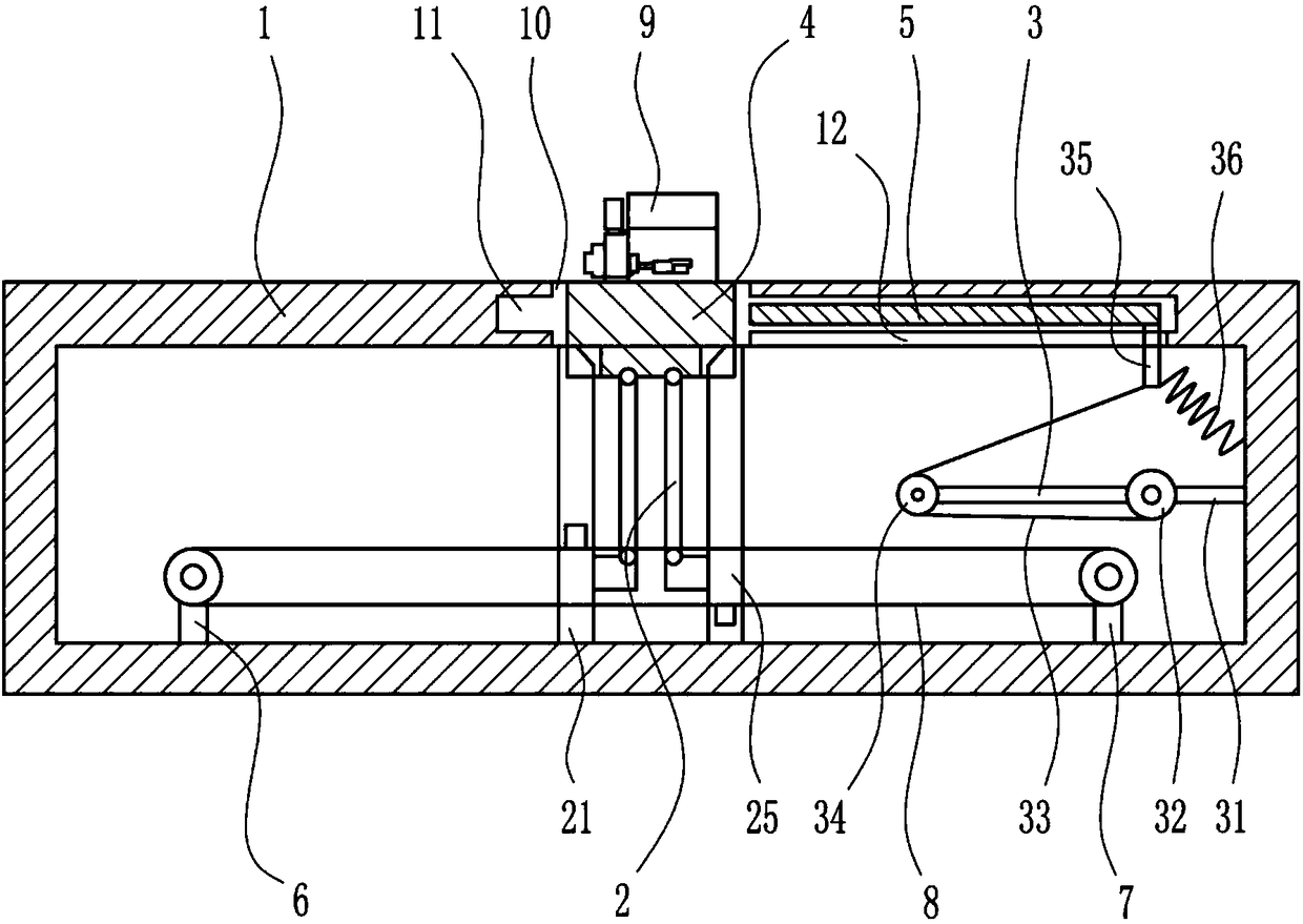 Anti-flood waterproof device for horizontal numerical control machine tool