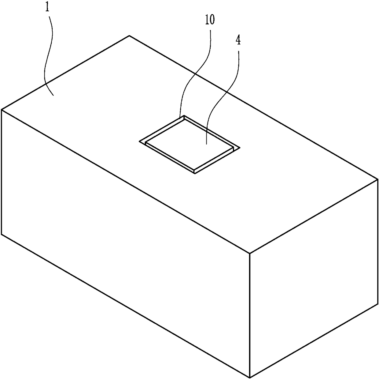 Anti-flood waterproof device for horizontal numerical control machine tool