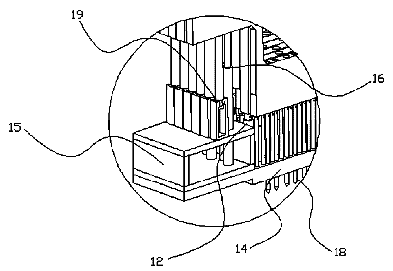 Socket type pore-forming mold, socket type pore-forming device and method for preparing porous brick thereof