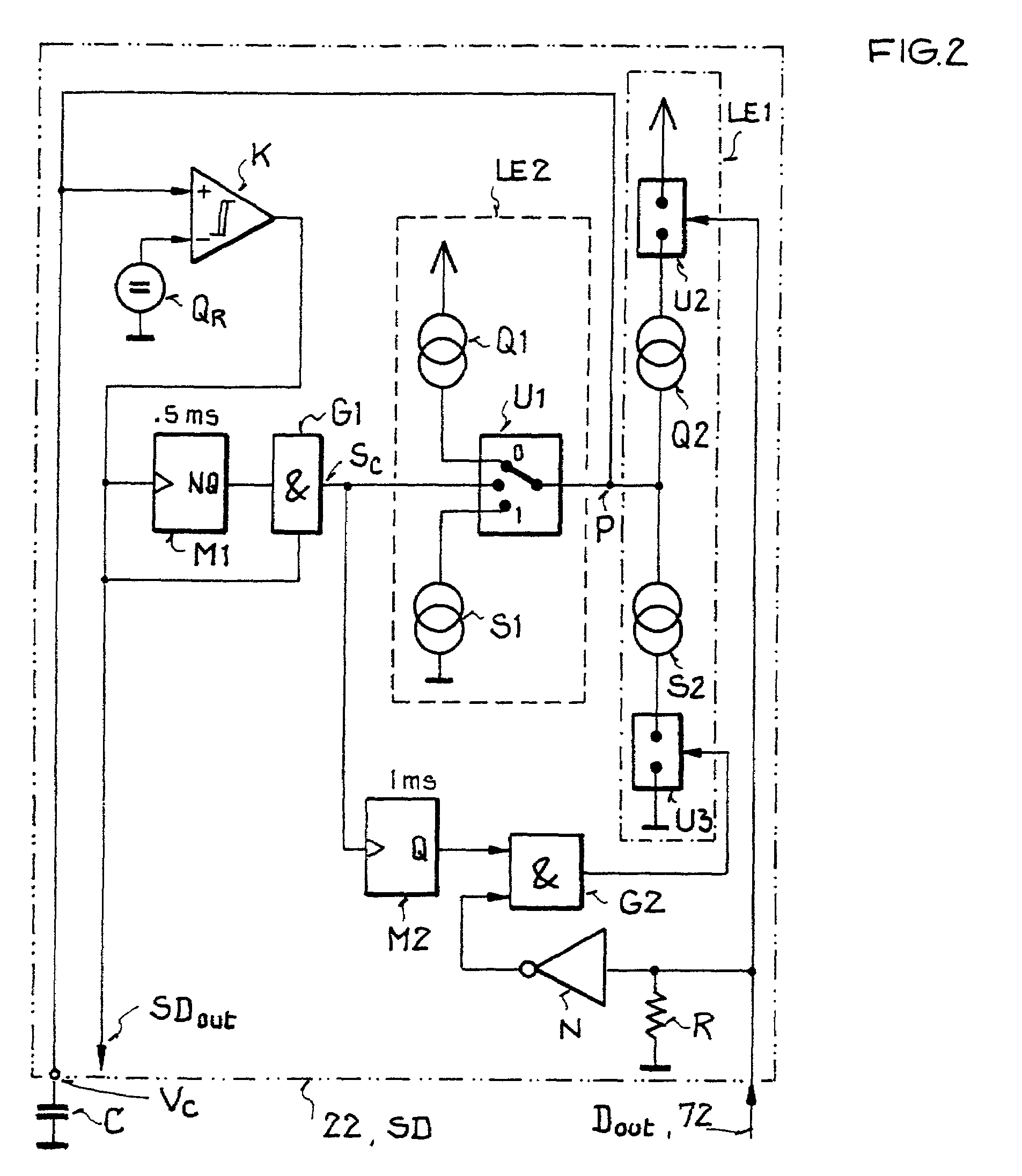 Energy-saving method for the wireless reception of data modulated on a carrier signal