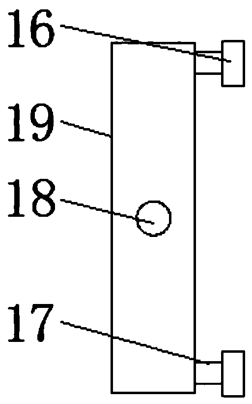 A rotary manhole cover anti-theft mechanism and its operation method