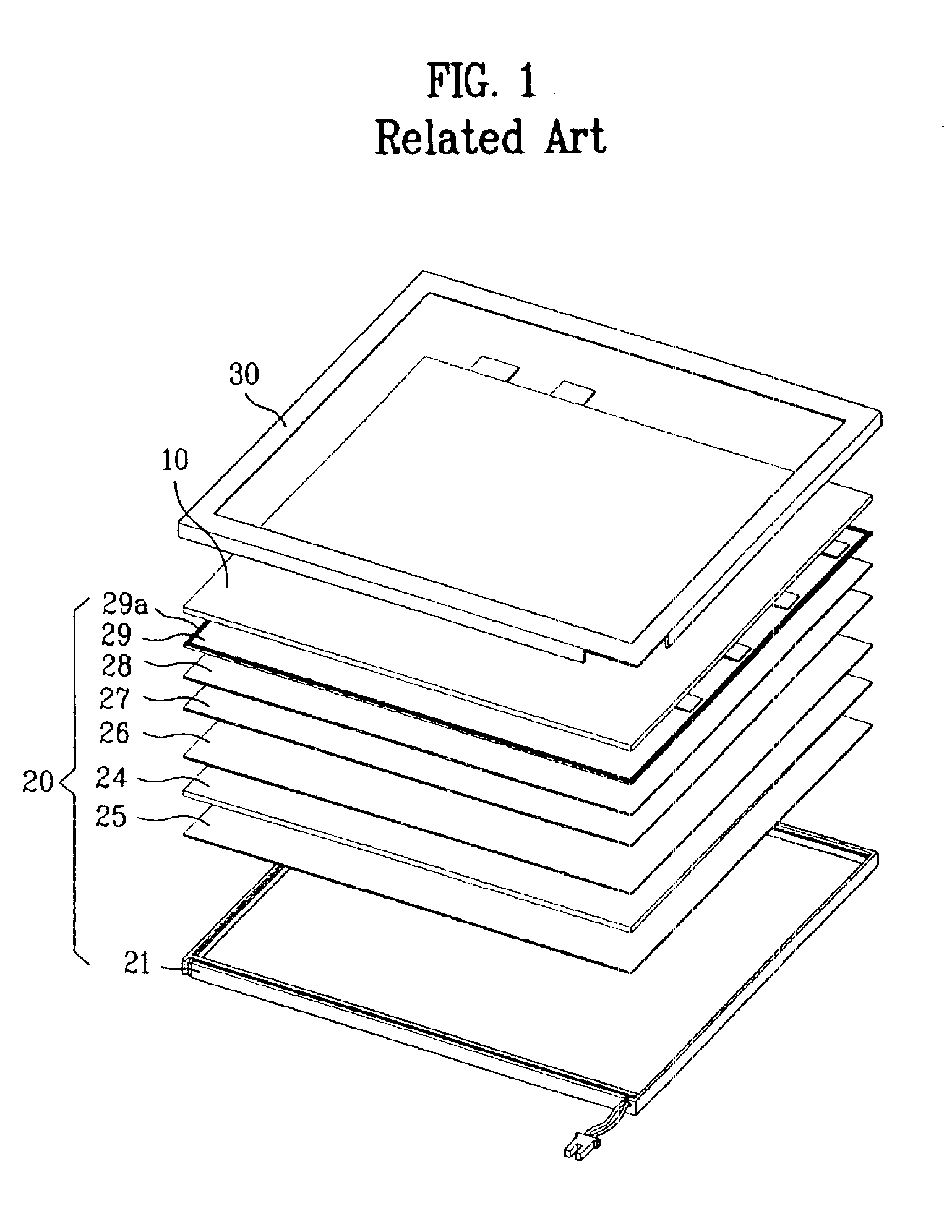 Backlight assembly of liquid crystal display device