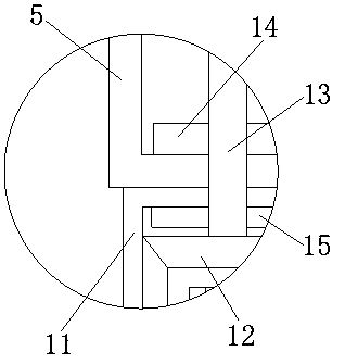 Superficial layer geothermal energy underground pipe laying system structure and use method