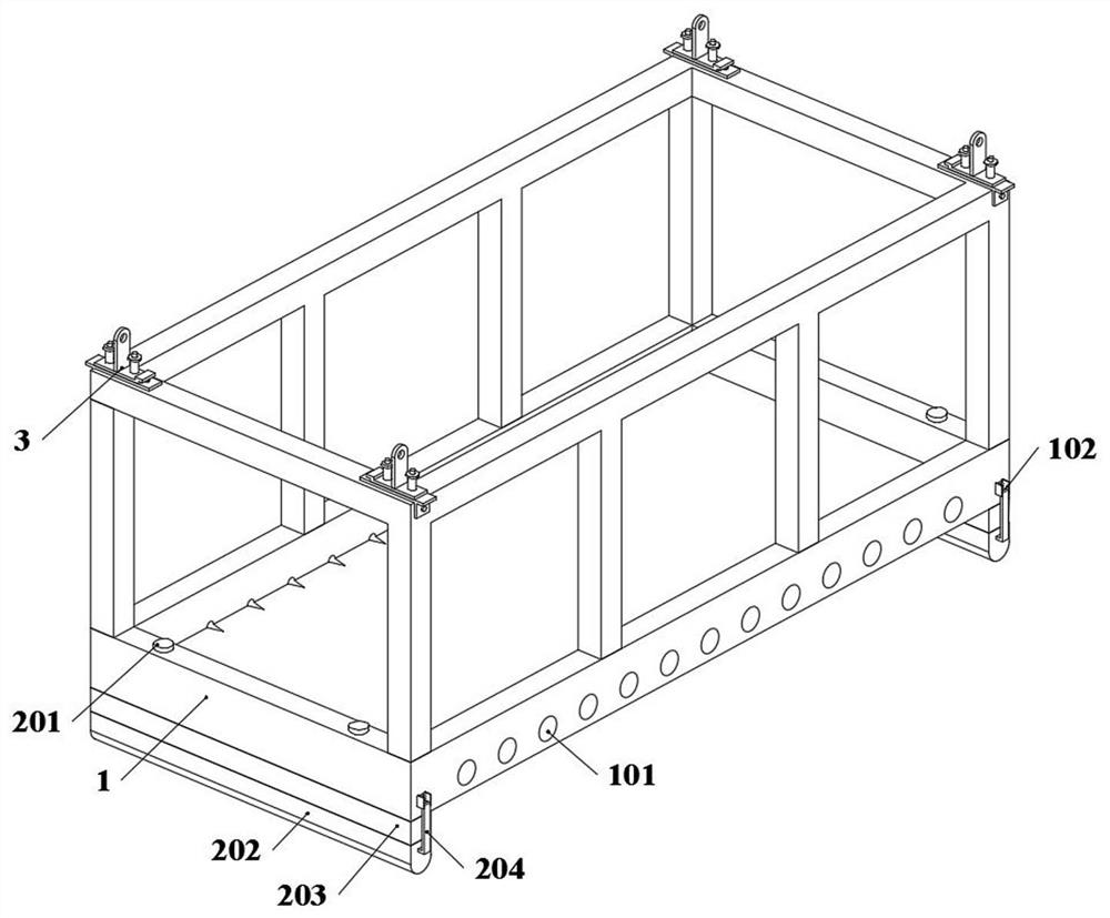 Hoisting structure of building machine