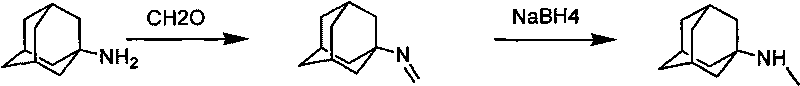 Synthetic method of N-rimantadine