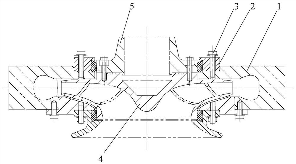 A rotating speed measuring device and measuring method for a hydraulic submersible pump