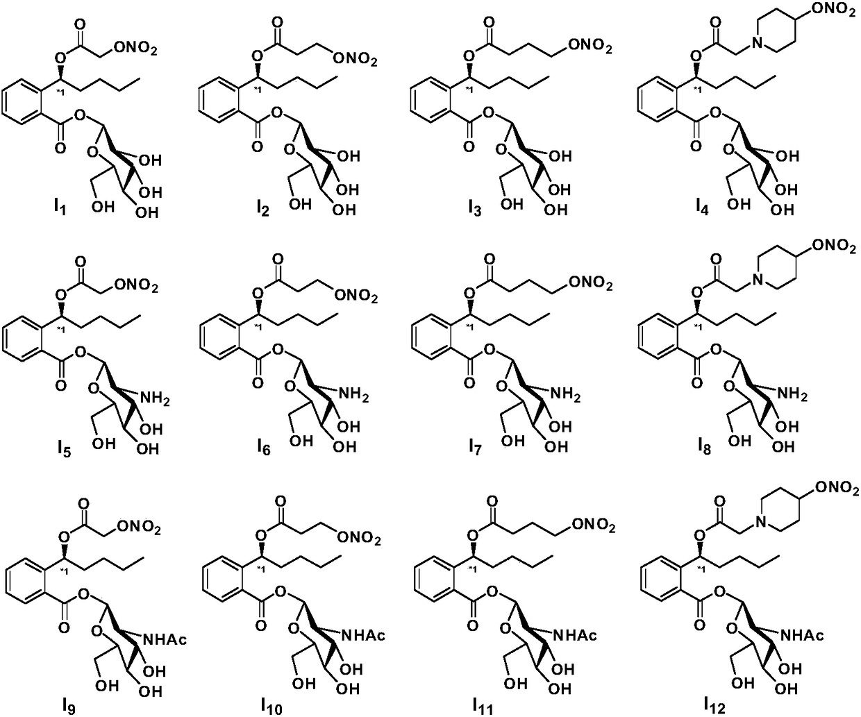 Preparation method and pharmaceutical applications of glycosyl modified butylphthalide ring-opened derivatives