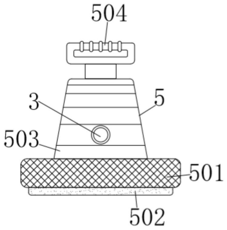 Single-point type acne removing device