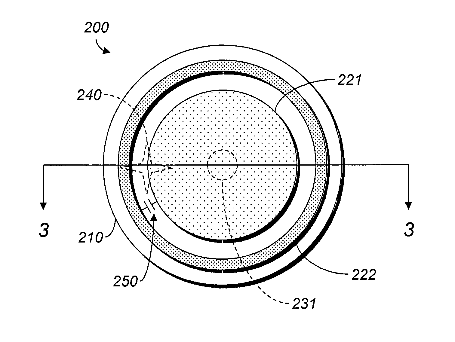 Electrode with charge-operated indicator