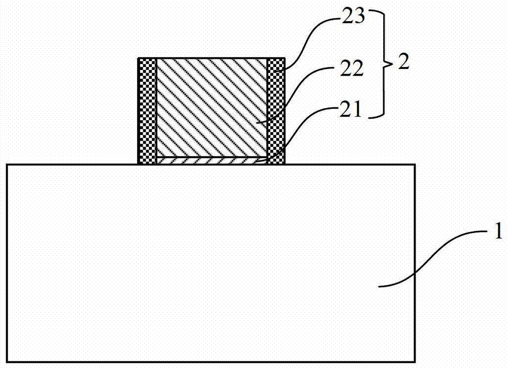 A kind of preparation method of mos transistor