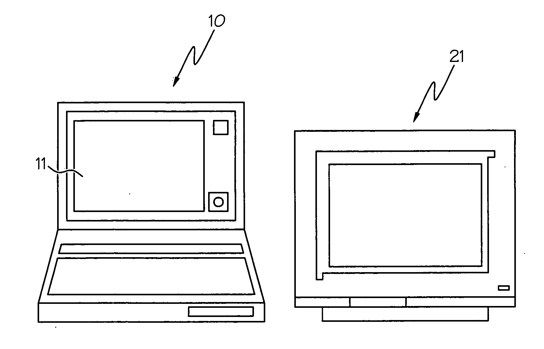 System and method for implementing a multi-monitor interface for a data processing system
