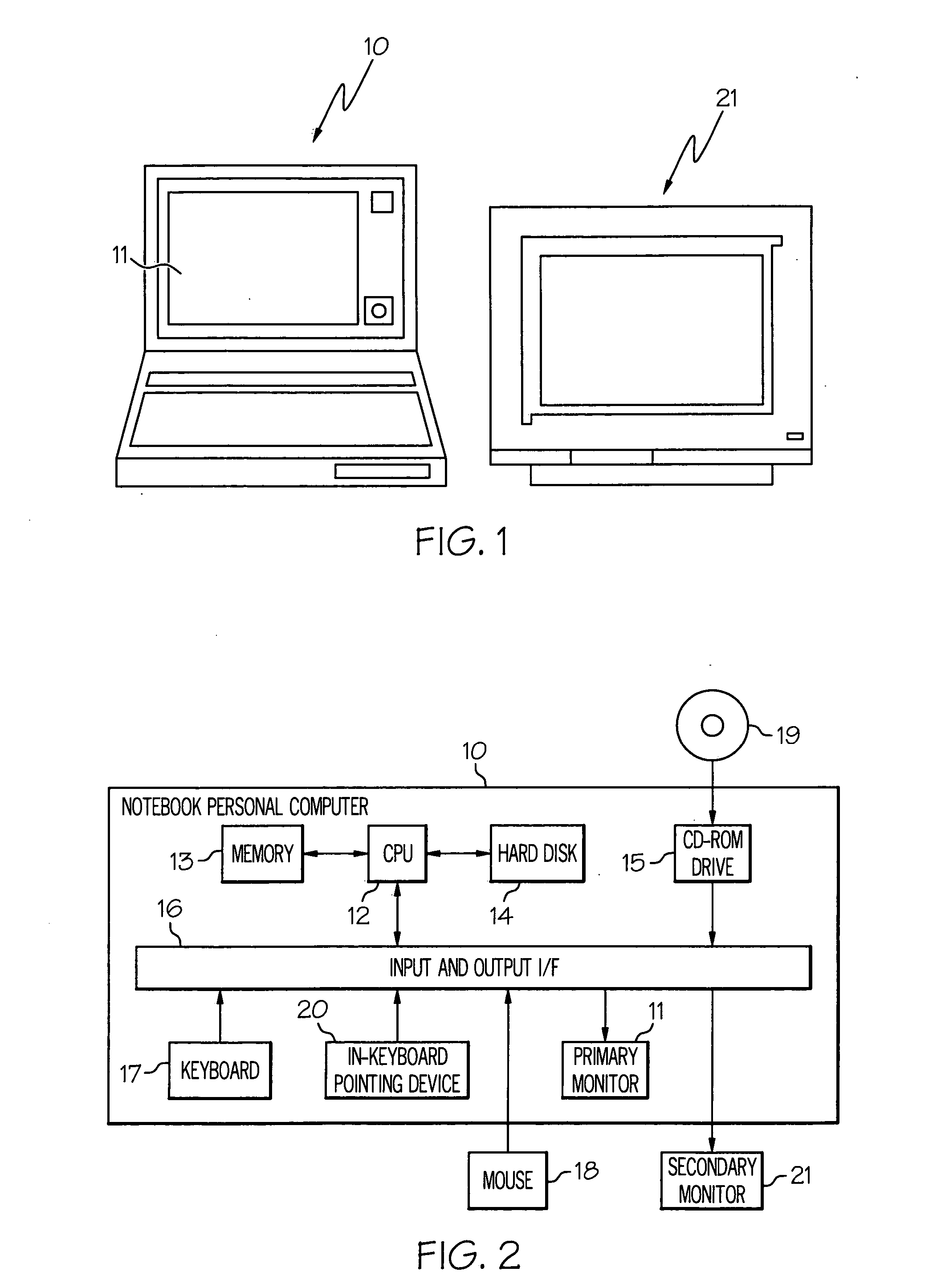 System and method for implementing a multi-monitor interface for a data processing system