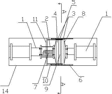 A large-scale vertical axis multi-section wind turbine assembly method and special equipment