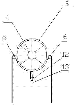 A large-scale vertical axis multi-section wind turbine assembly method and special equipment