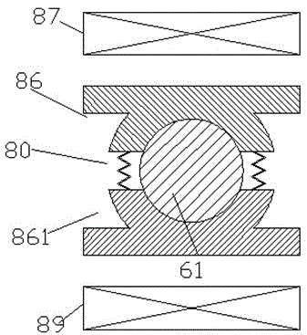 Fastening device used for logistics and operation method thereof