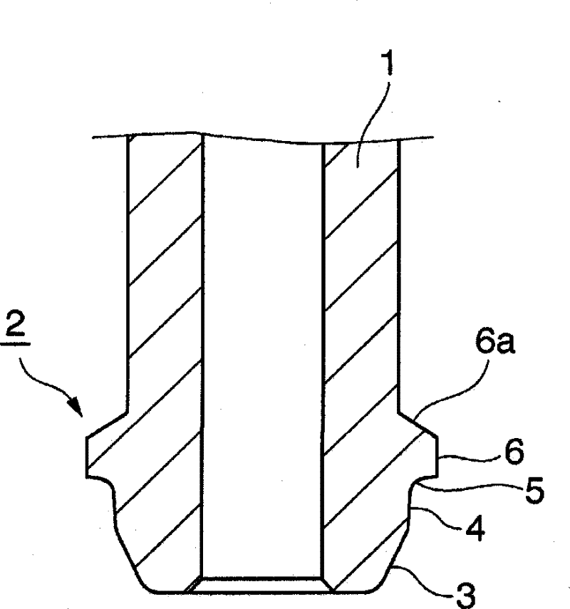 High-pressure fuel injection tube having connection head and method for producing the same