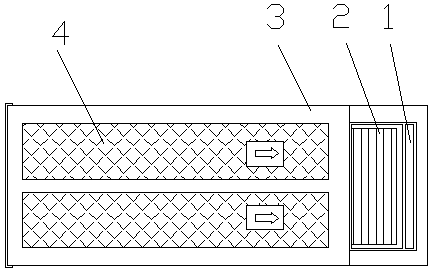 Hard disk bracket self-locking structure and self-locking method