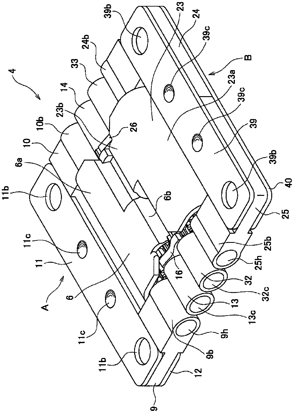 Multi-axis hinge and terminal machine using the multi-axis hinge