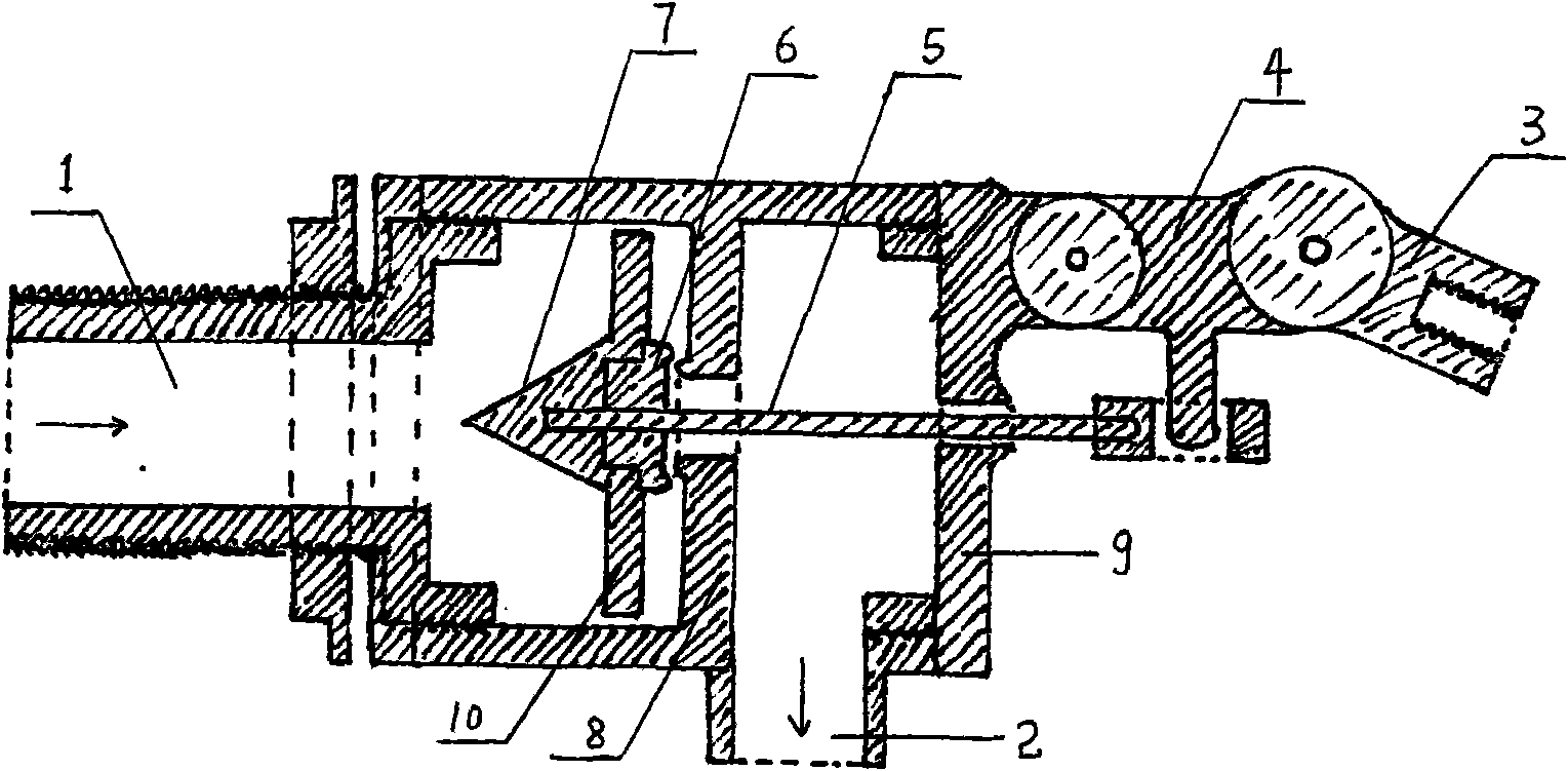 Closed float valve