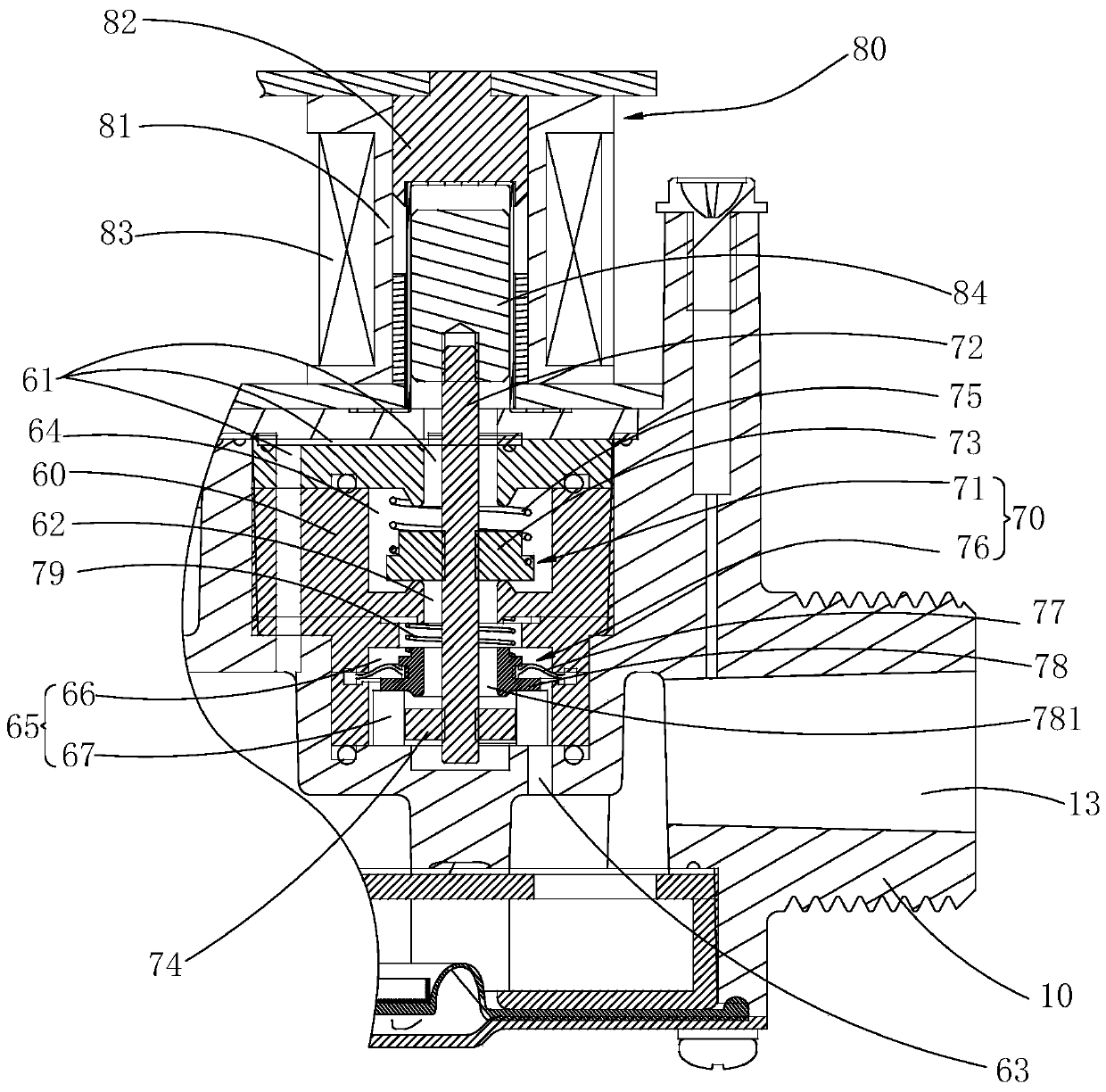 Gas proportional valve