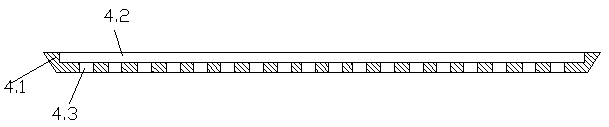 Ultra-thin plate vacuum pumping adsorption device