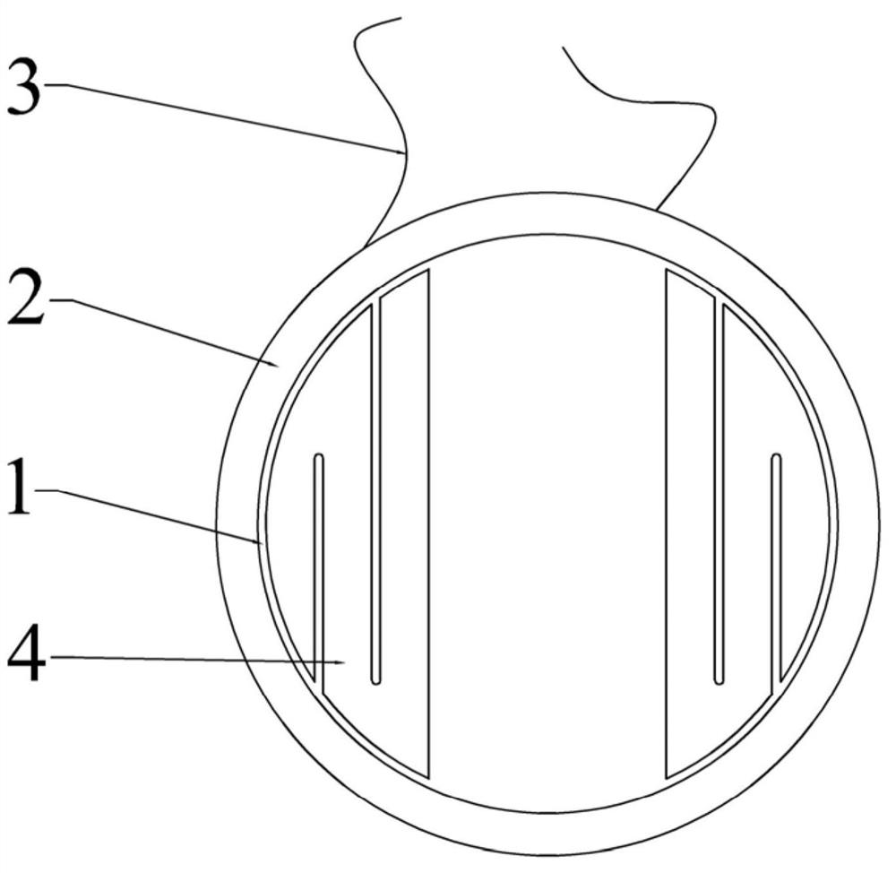 Composite diaphragm of flat panel speaker and earphone speaker with same