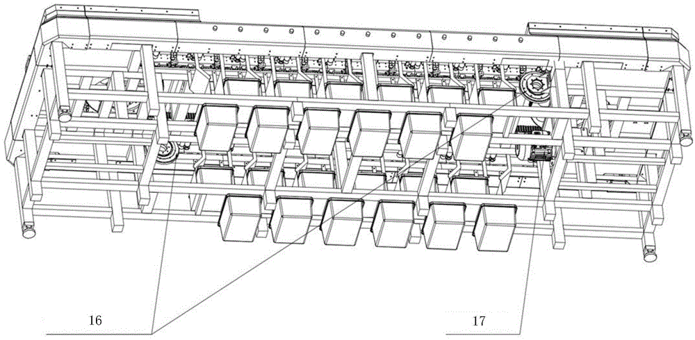 Efficient automatic circulating sorting system