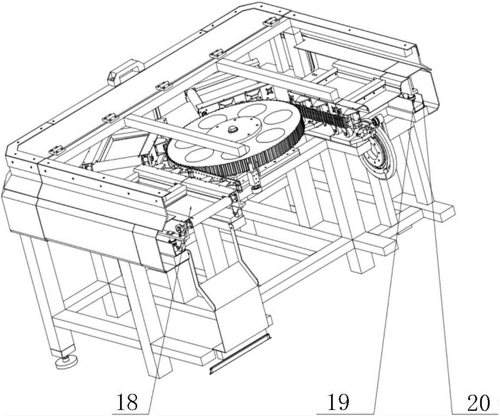 Efficient automatic circulating sorting system