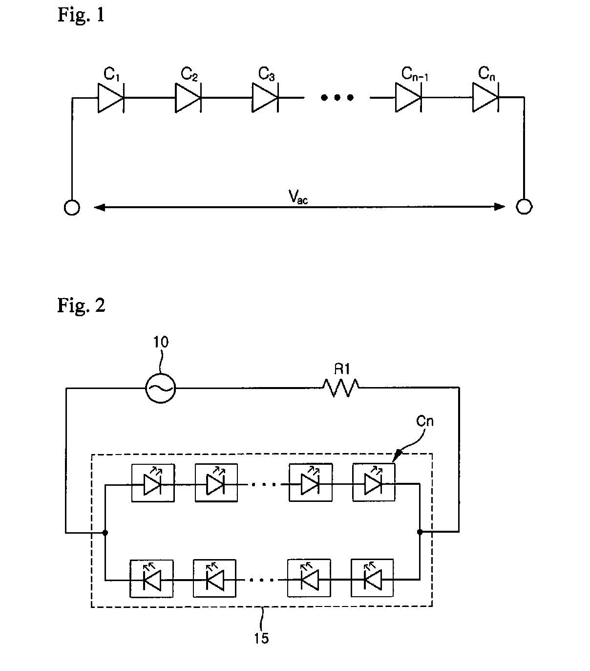 Light Emitting Device For Ac Power Operation