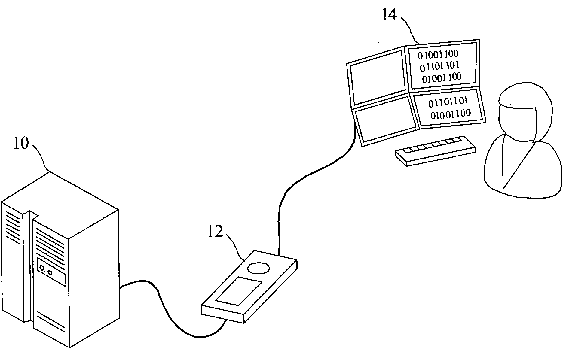 Remote hardware detection system and method