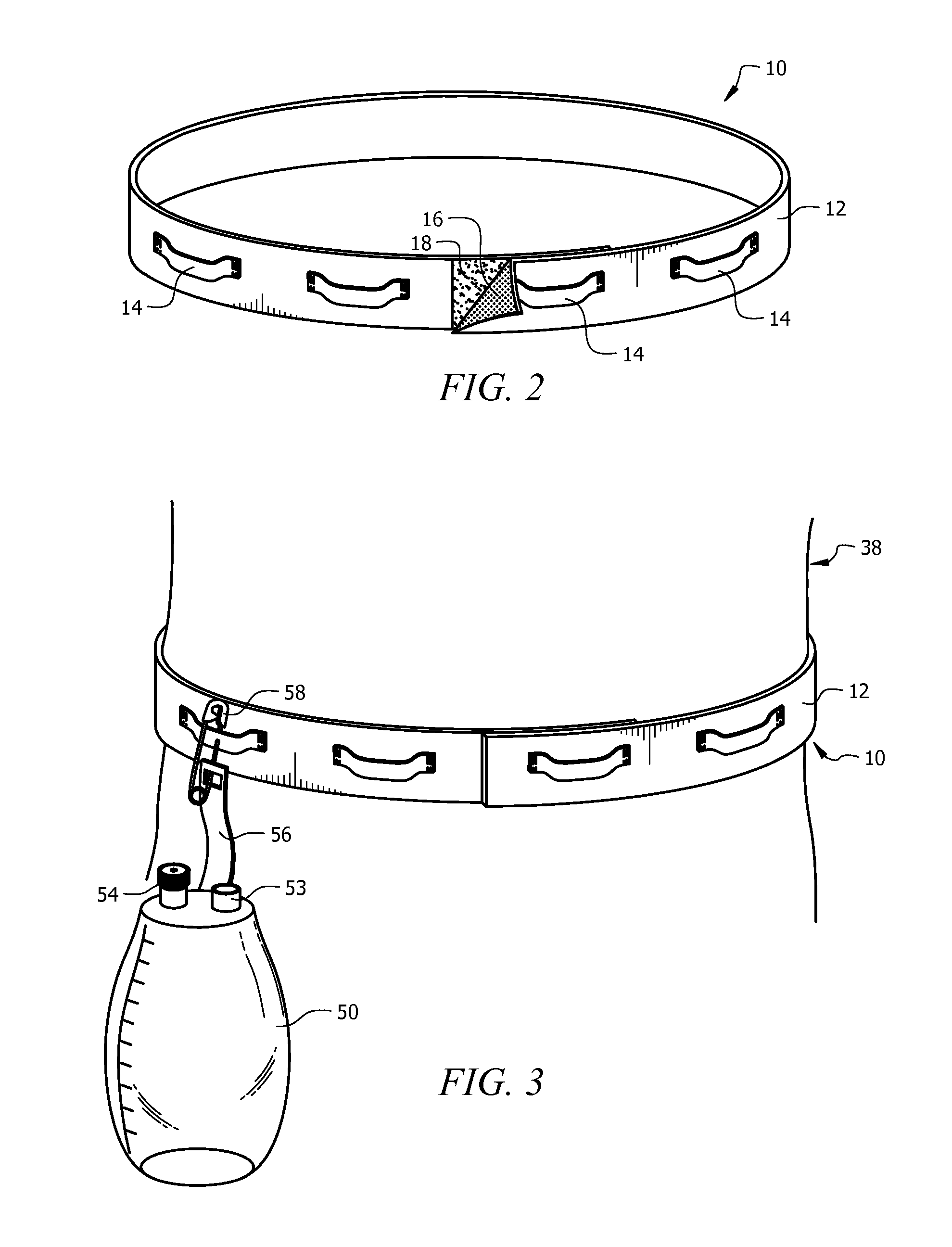 Method and apparatus for supporting a drainage bag