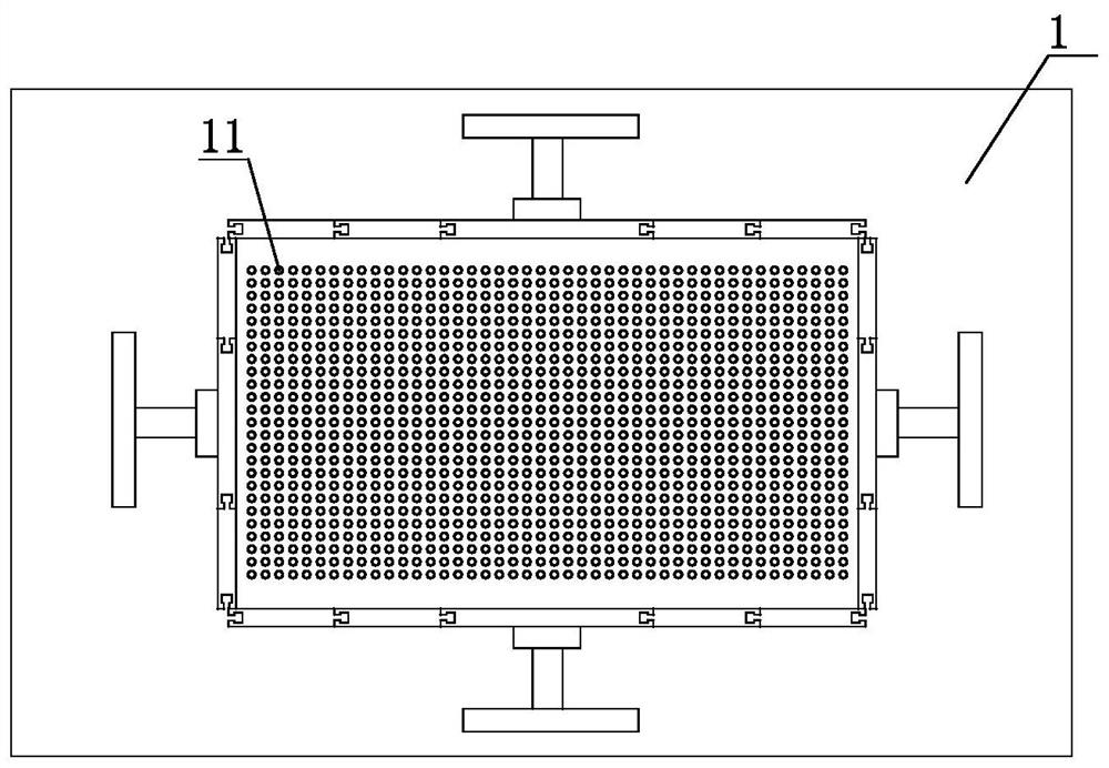 A device and method for rapid production of laminated boards