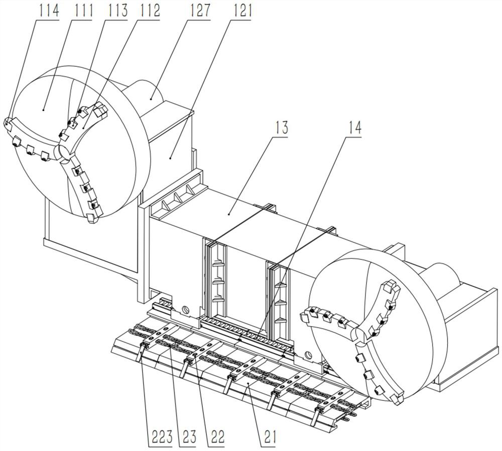 Hard ore ming and transporting equipment