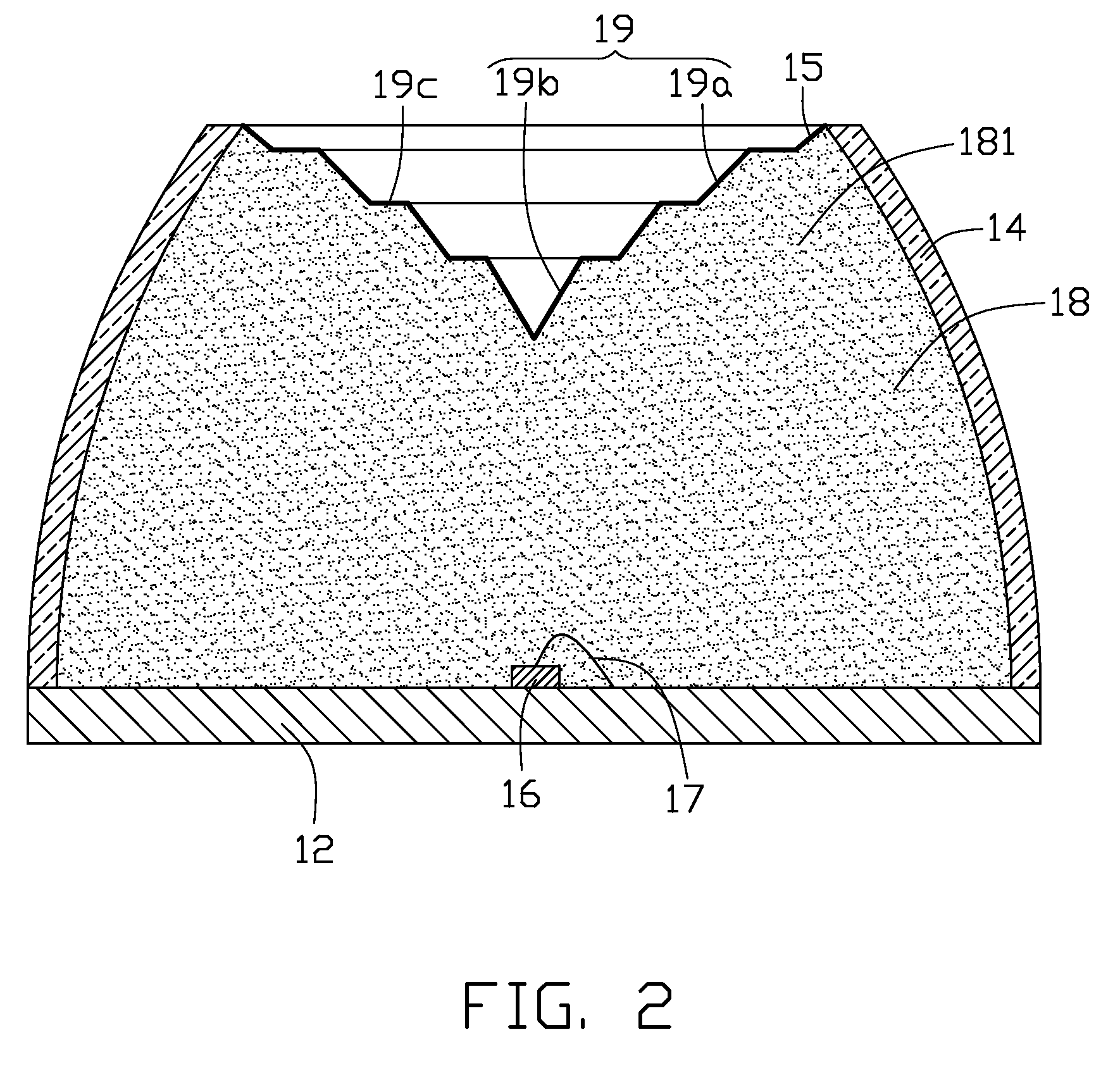 Side-view light emitting diode