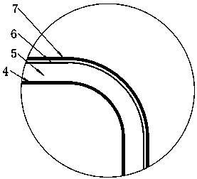 A Z-type double right-angle high-pressure forming table panel and its production method