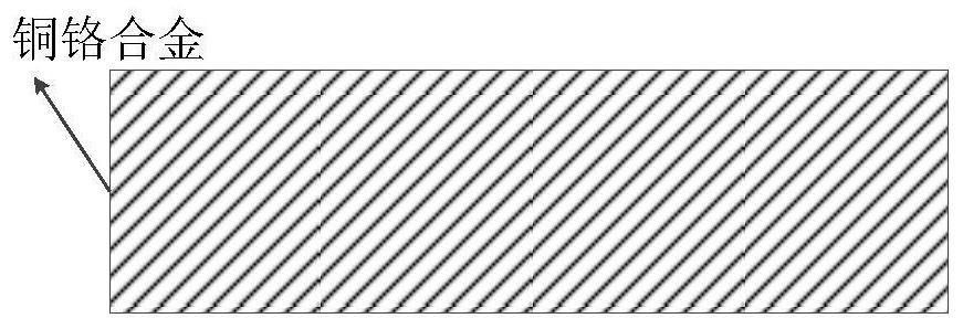 High-weldability controllable multi-layer gap overvoltage protector based on copper-chromium alloy