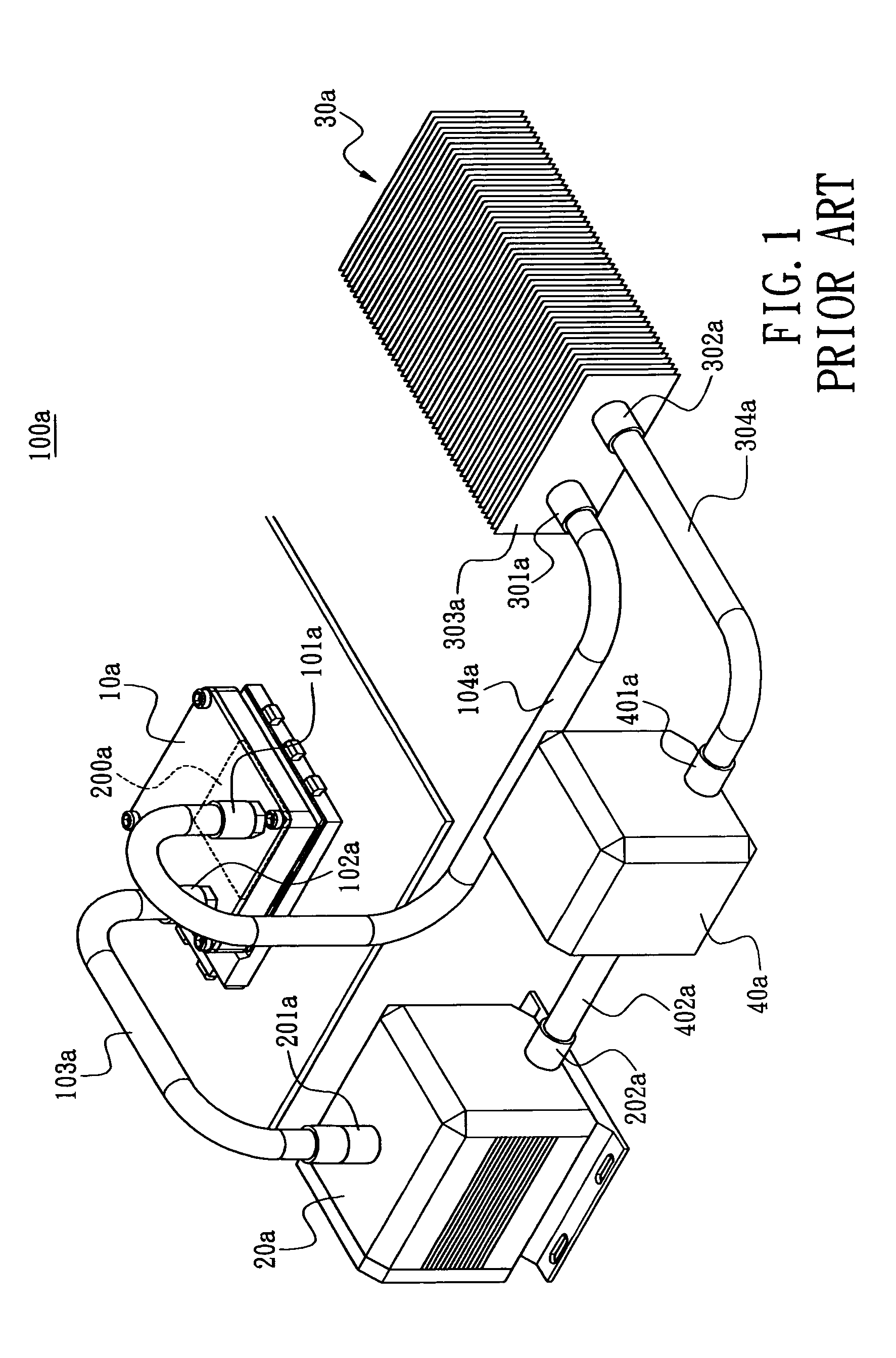 Liquid-cooling heat dissipation assembly