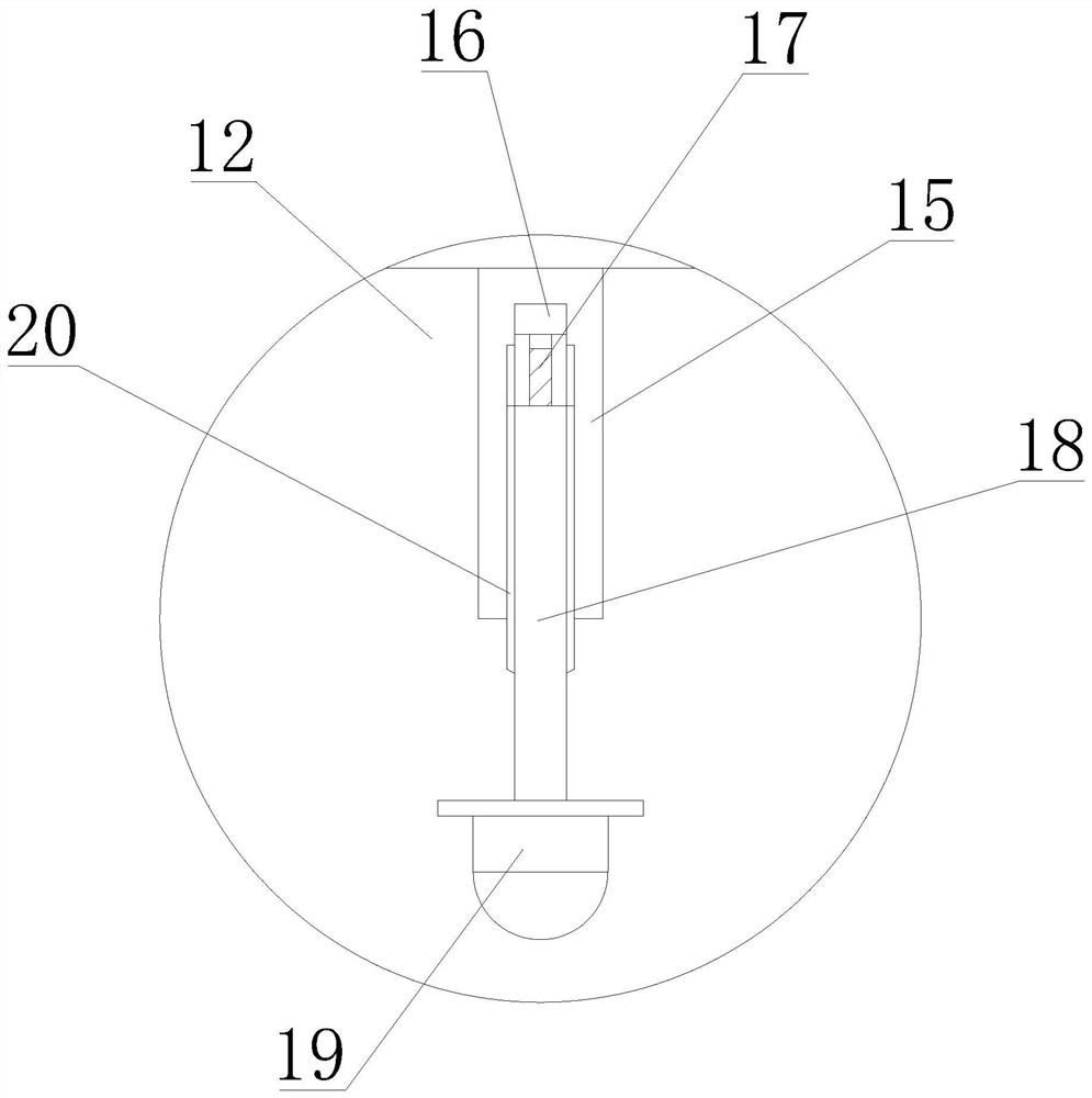 Compression test device for highway engineering