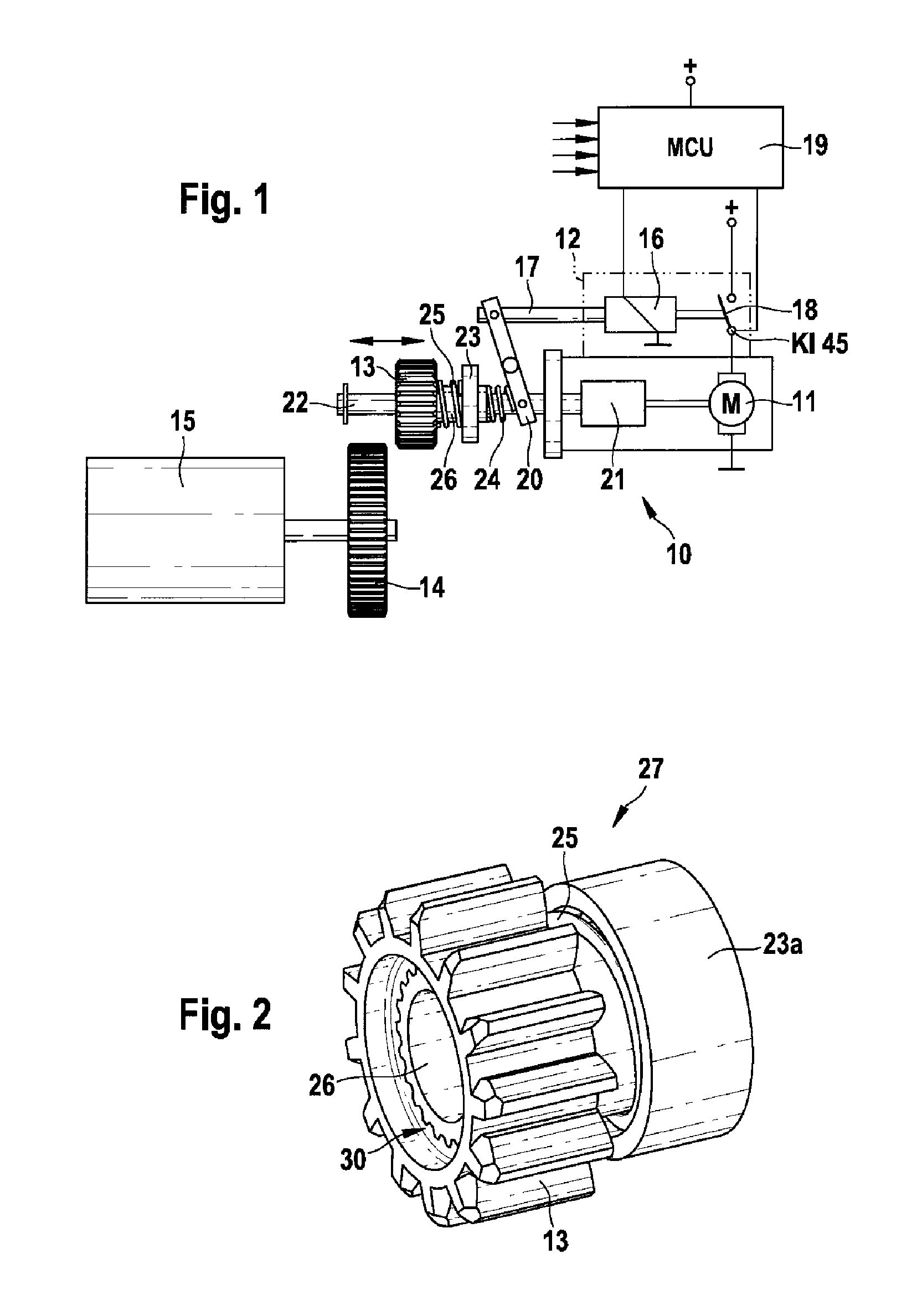 Method And Device For Start-Stop Systems Of Internal Combustion Engines In Motor Vehicles