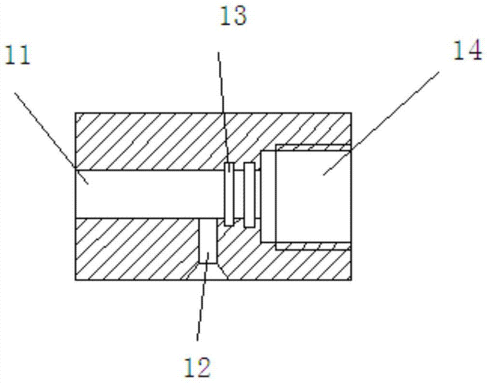 Adjustable machine head of plastic extruding machine