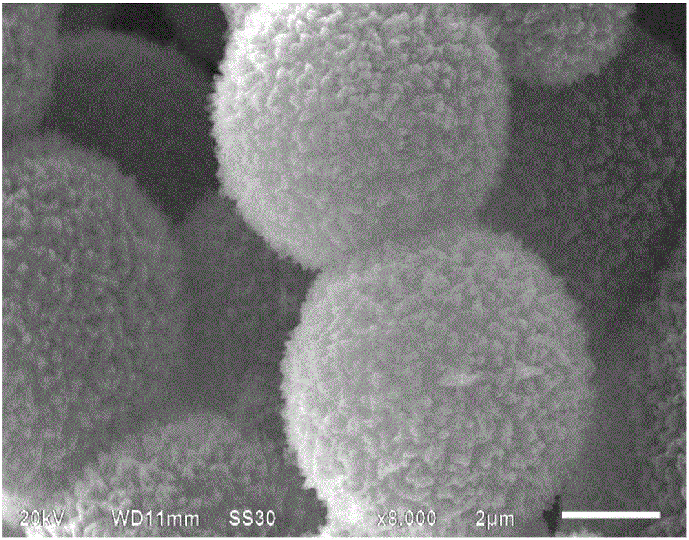 A kind of porous carbon microsphere tio2 composite material and its preparation method and application